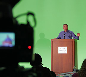DAFT Symposia Green Screen