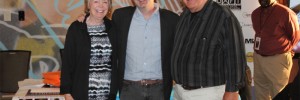 Rochester's own Doug Blush, editor of the 2014 Oscar-winning documentary "Twenty Feet from Stardom" at the Royal Oak Emagine benefit screening for DAFT.